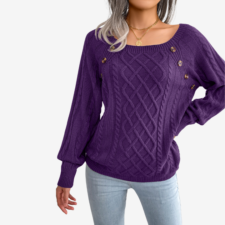 Meli™ Button Detail Sweater