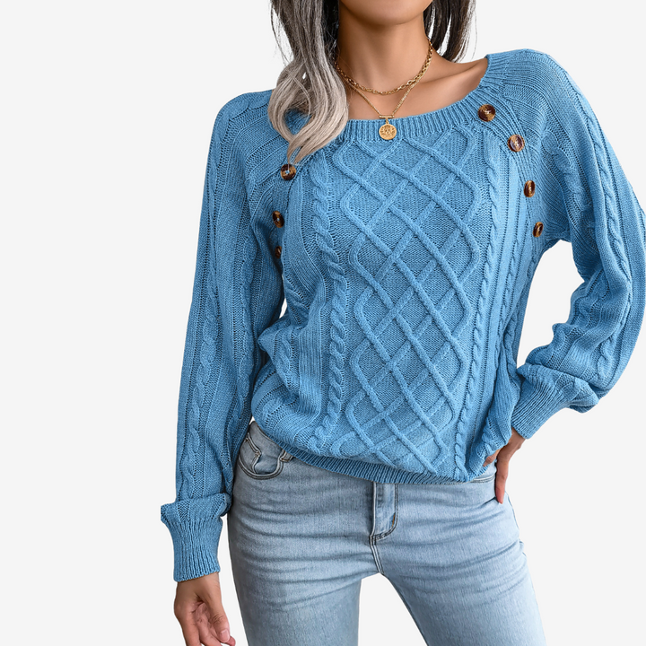Meli™ Button Detail Sweater