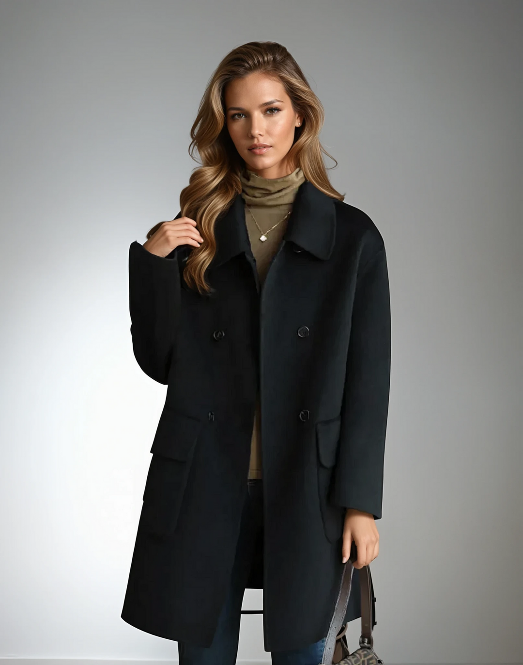Megan | Premium Fabric Coat