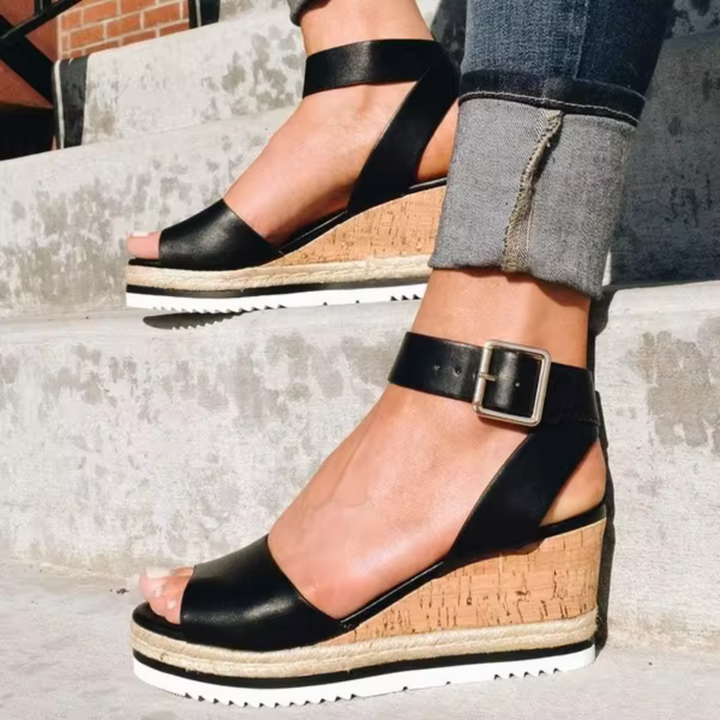 CASSANDRA | WEDGE SANDALS