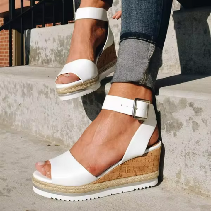 CASSANDRA | WEDGE SANDALS