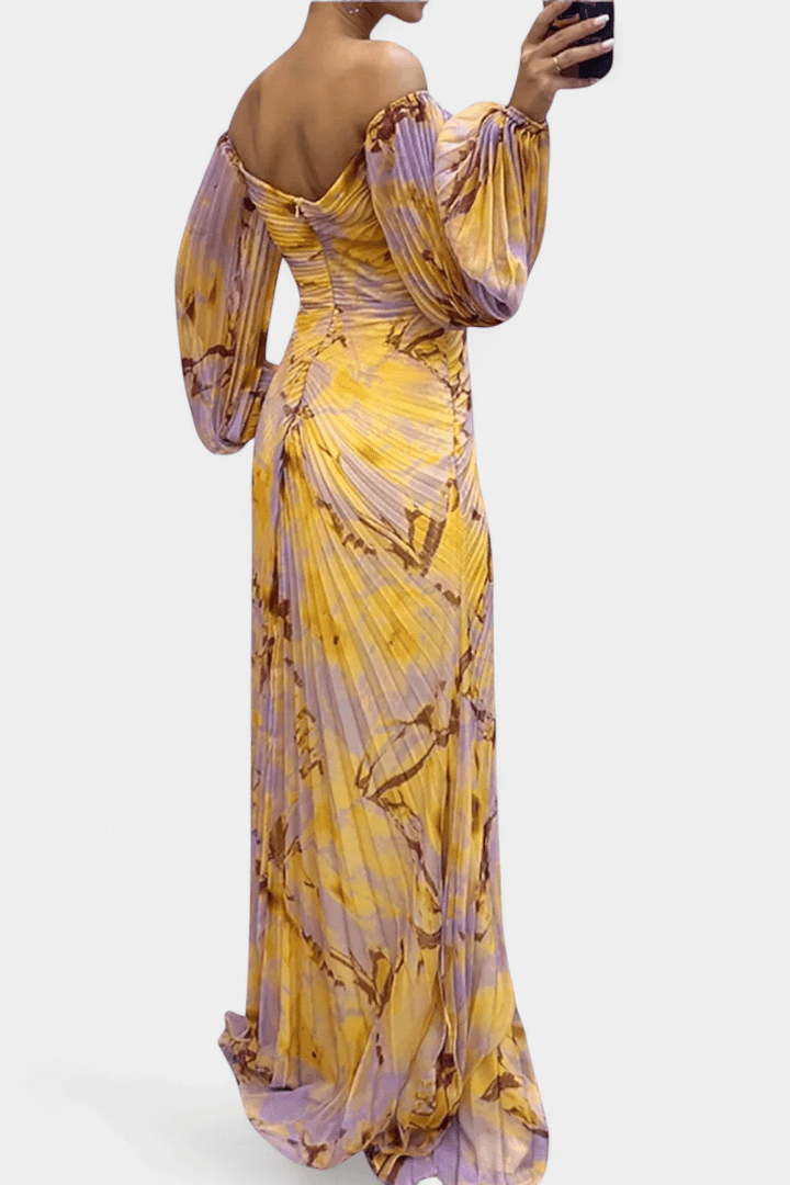 Kirstine | Pleated Maxi Dress