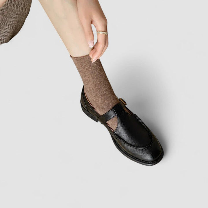 Avery - Square-Toe Mary Jane Orthopedic Shoes