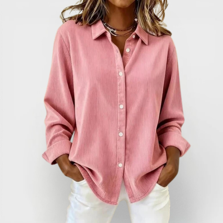 Abigail | Pink Elegant Blouse