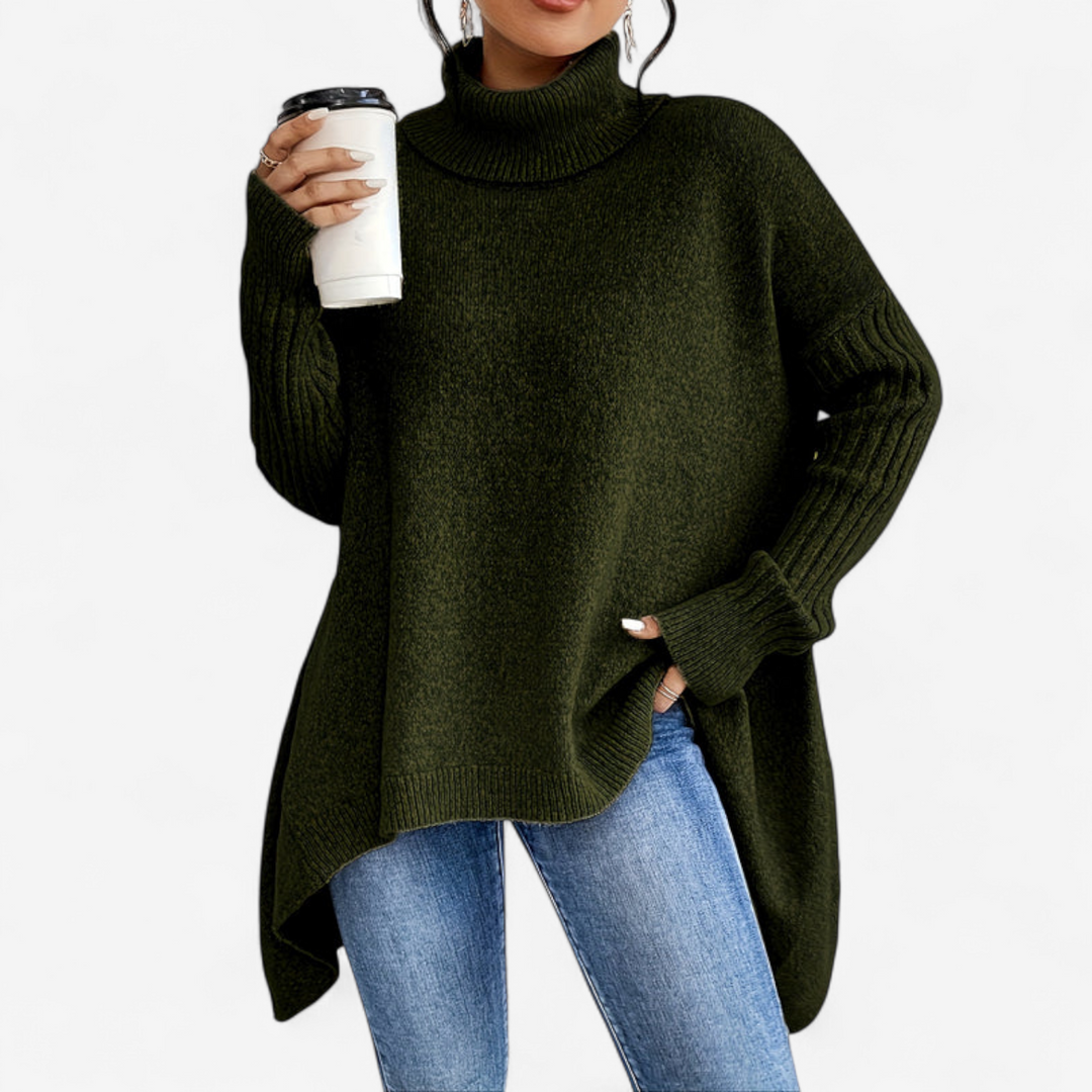 Frédérique™ Soft Pullover with Turtleneck