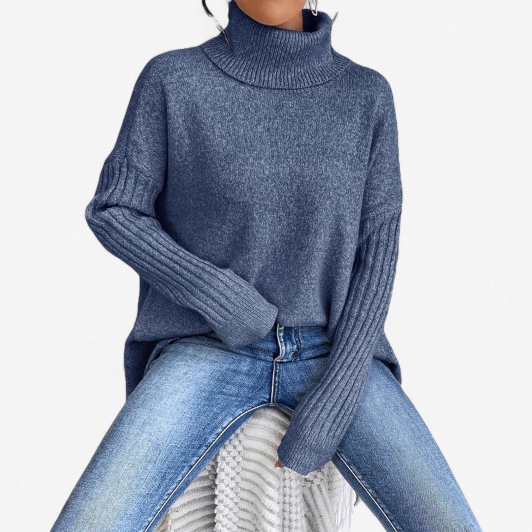 Frédérique™ Soft Pullover with Turtleneck